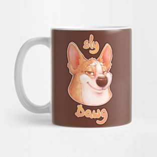 Sly Dawg Corgi Mug